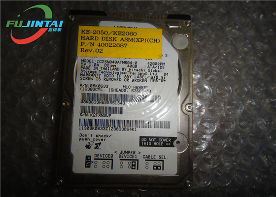 هارد دیسک قطعات ماشین JUKI 2050 2060 SMT ASM XP CH 40022687